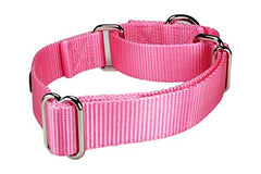 Collar Mikivery martingala, detalle de nylon colorido para entrenamiento cómodo.