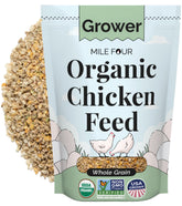 Mile Four alimento orgánico para gallinas con grano entero para engorde
