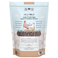 Mile Four grit para pollos inicial, apoya la digestión en aves jóvenes.