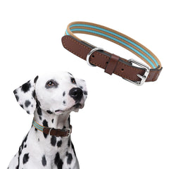 Mile High Life collar-perro-canvas-resistente, perfecto para aventuras al aire libre.
