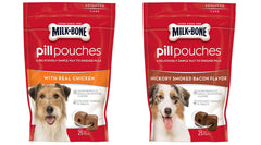 Milk-Bone Pill Pouches con pollo real para ocultar píldoras de forma sabrosa.