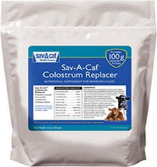 MILK PRODUCTS Sav-a-Caf Reemplazo de Colostro empaque seguro y fácil de usar para la cría de terneros.