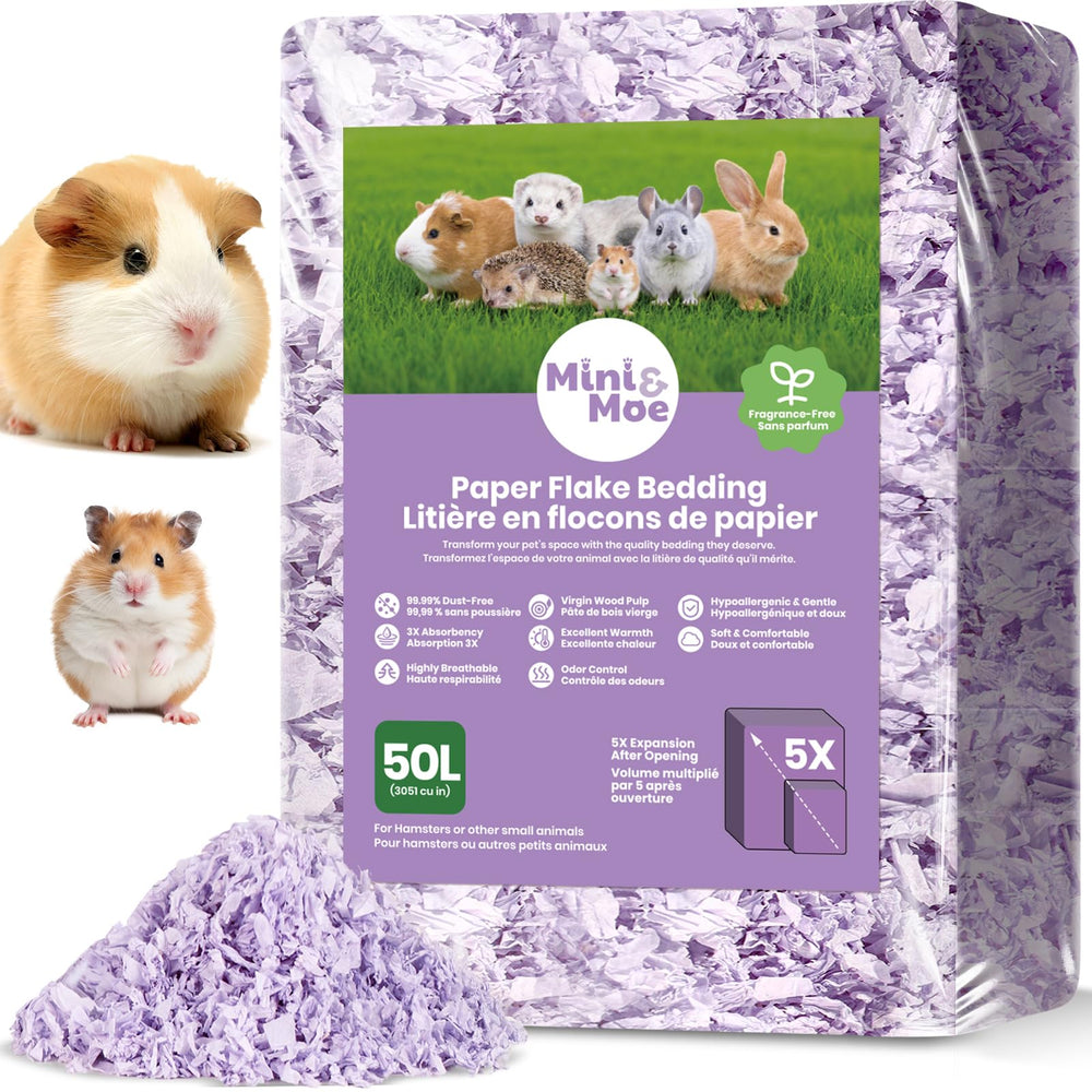 Mini-Moe cama para mascotas pequeñas, refugio cómodo para roedores.