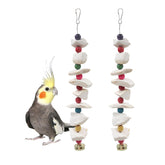 MinrzPet juguete para aves con hueso de sepia para masticar seguro
