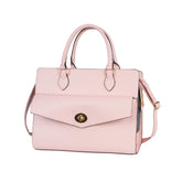 Minsong bolso transportín de cuero rosa, exterior elegante para mascotas.