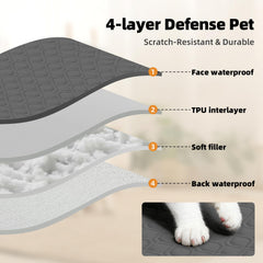 Mittimiya protector-muebles perro evita huellas y arañazos.
