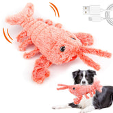Langosta interactiva Mity Rain en movimiento para captar la atención del perro