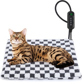 MIXJOY almohadilla caliente para mascotas con 11 niveles de temperatura para calor personalizado.