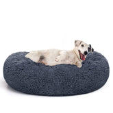 Cama MIXJOY para perros redonda con confort suave para descansar.