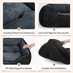 MIXJOY base antideslizante mantiene la cama estable.