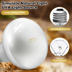 MIXJOY control de calor ajustable con dimmer para reptiles