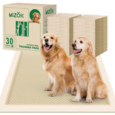 Almohadilla para orina de perro MIZOK en bambú, 36x36, ideal para entrenamiento