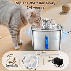 Filtración de 5 etapas: reduce impurezas y mejora el sabor del agua.