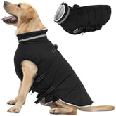 Capa para perro grande de Mklhgty con arnés integrado, ajuste cómodo para salidas.