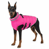 Mklhgty capa para perro grande con arnés integrado, ideal para paseos seguros.