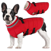 Chaleco con arnés integrado de Mklhgty, impermeable y reflectante, ideal para paseos nocturnos.