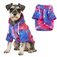 Sudadera Mklhgty para perro, diseño irisado, ideal para salidas diarias con estilo