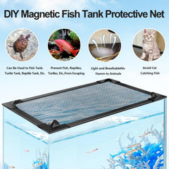 malla ventilada mleju de 5 mm para acuario facilita la ventilación