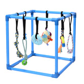 Mnubsrva estructura ABS resistente con tiras ajustables para juego seguro en interiores.