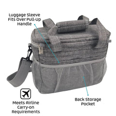 Mobile Dog Gear Week Away contenedores de comida para perro doble