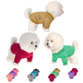 MOIRIG sudadera para perros con triple-pack, calor suave para paseos diarios