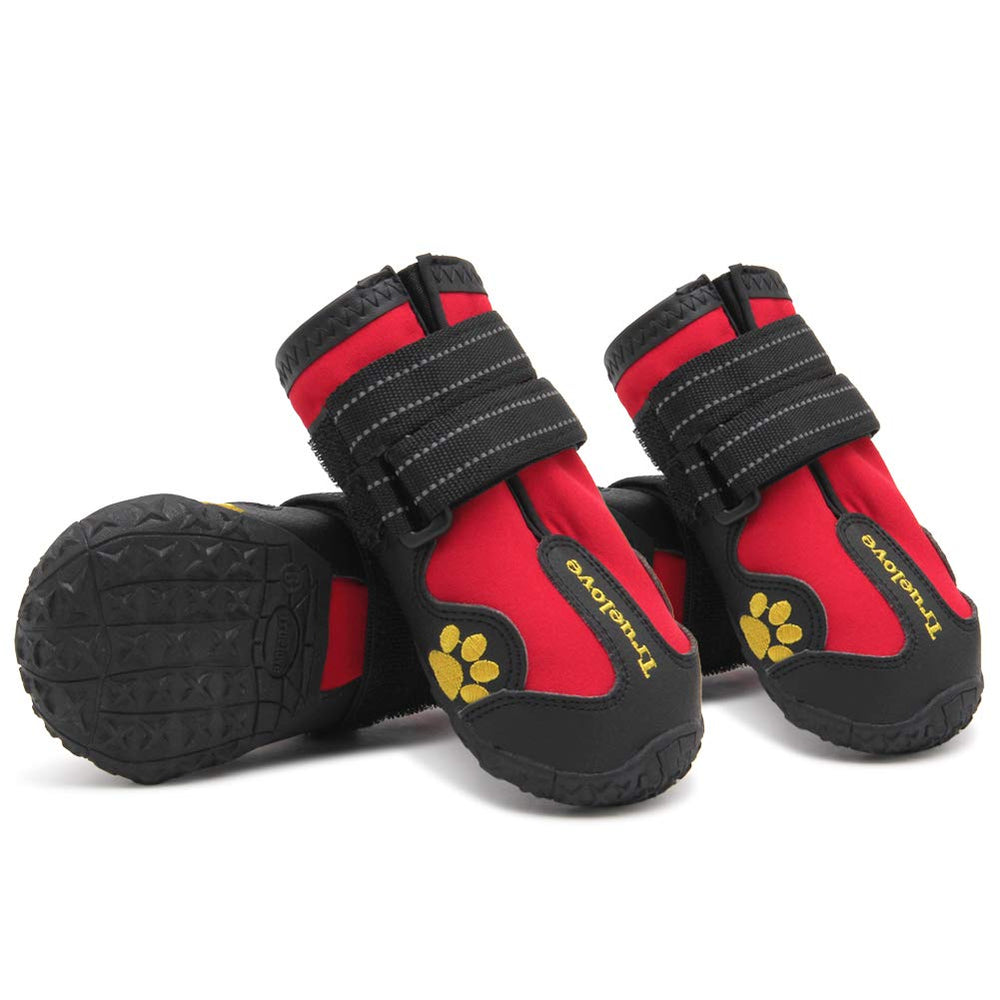 MOKCCI Truelove botas para perros con resistencia al agua para paseos en lluvia