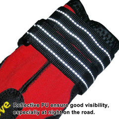 MOKCCI Truelove botas para perros con correas reflectantes para visibilidad nocturna