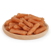 MON2SUN Salchicha de pollo blanda para perros, ideal para recompensas de entrenamiento en casa.