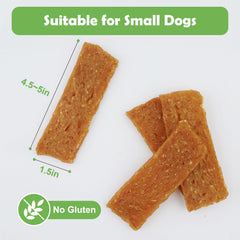 MON2SUN trozos deshidratados para perros pequeños, fáciles de dividir