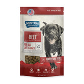 Montana Dog Food Co. res liofilizado en bolsa 6.4 oz, opción práctica