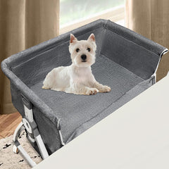 Montex cama lateral para perros ajustable junto a la cama
