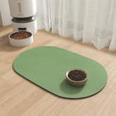 MontVoo alfombra absorbente para comida de perro, evita manchas y suciedad.