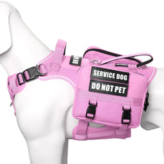 MOOGROU arnés de servicio para perro con bolsillos, ideal para caminatas y entrenamiento.