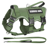 MOOGROU chaleco táctico para perro con ajuste cómodo para control durante caminatas.