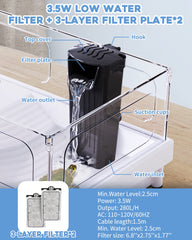 Moonorange instalación con doble modo, adaptable a diferentes alturas de agua.