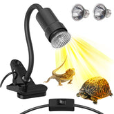 Moonorange lampara termica para reptiles con giro 360° para calor de sol directo.