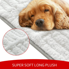 Moonsea cama para perro jaula base antideslizante para mayor estabilidad.