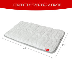 Moonsea cama para perro jaula diseño de tres capas para soporte y confort.