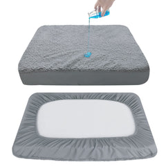 Moonsea funda cama perro lavable a máquina, facilita la limpieza frecuente.