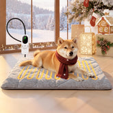 Almohadilla caliente Mora Pets para perros y gatos, 28 pulgadas, calor inmediato para descanso cómodo.