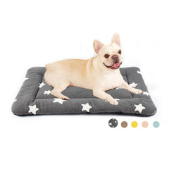 Mora Pets cama para jaula anti deslizante ofrece mayor seguridad.