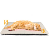 Cama autocalentante Mora Pets para gatos, descanso cálido y reconfortante
