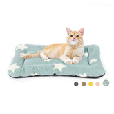Cama Mora Pets para gatos en interiores, azul, descanso cómodo y fácil de limpiar.