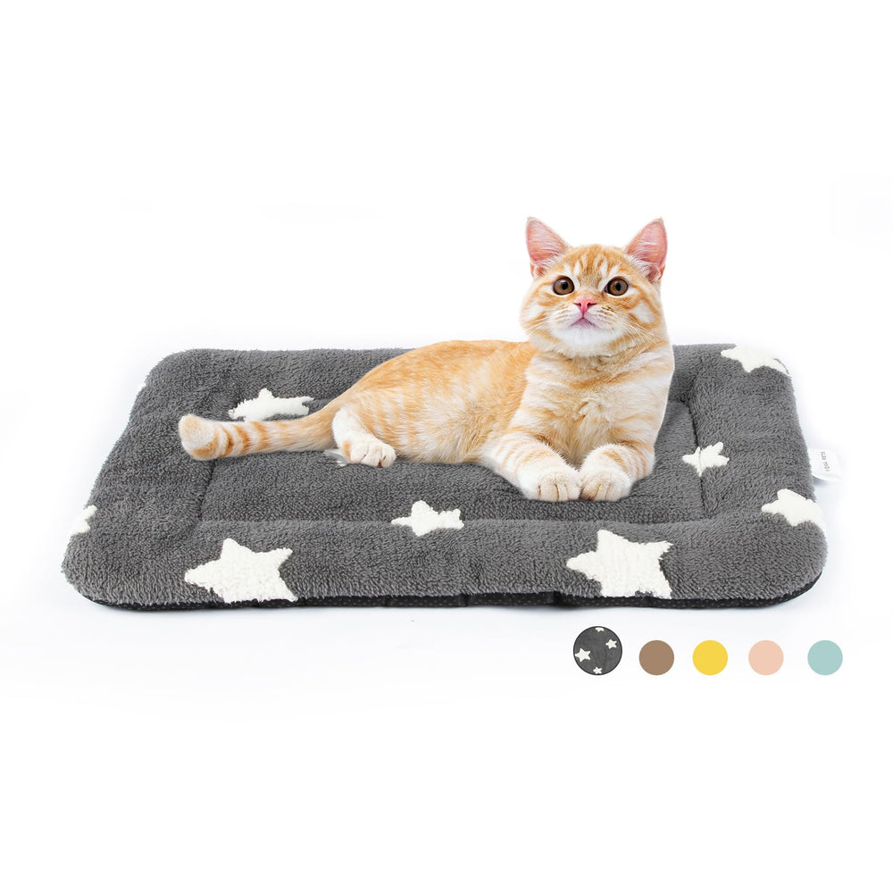 Cama Mora Pets para gatos en interior, lavable y adecuada para kennel, descanso cómodo