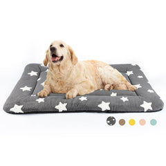 Mora Pets cama-jaula para perro gris con estrella, descanso cómodo en jaula.