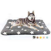 Mora Pets cama-jaula-xl-48x29 con alfombra suave para descanso cómodo y seguro.