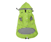 Morezi abrigo impermeable para perro con capucha, mantiene al animal seco.