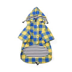 Morezi chaqueta perro lluvia capucha: protege a tu mascota de la lluvia con estilo.