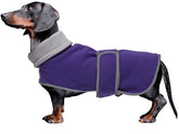 Morezi abrigo para dachshund con cierre gancho-bucle para ajuste seguro en paseos
