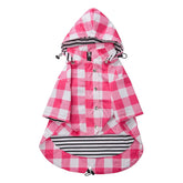 Morezi impermeable para perro con capucha protege contra la lluvia